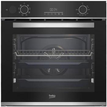 Beko BBIS13300XMSE Horno Multifunción Vapor 72L 3000W Clase A+ Guías Telescópicas Acero Inoxidable/Cristal Negro