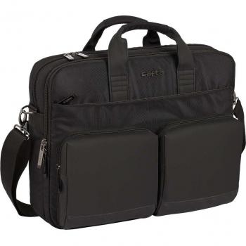 Maletín para Portátil y Tablet Safta Business con USB 15.6 + 10.6 Gris/Negro