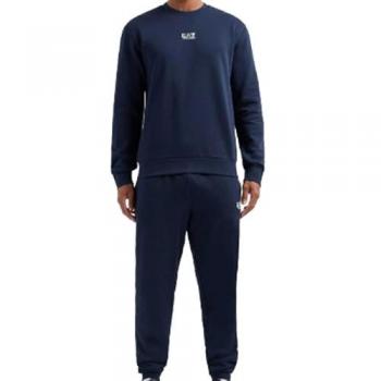Chándal Core Identity EA7 Emporio Armani 8NPV66_PJVTZ mezcla de algodón marino XXL