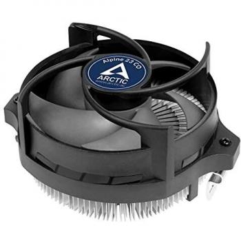 ARCTIC Alpine 23 CO - Compact AMD CPU cooler for AM5 and AM4, Thermal compound MX-2 pre-applied, for Continous Operation, Computer, PC - Black