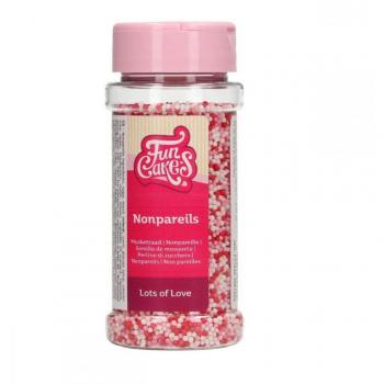 Perlas de azúcar Mucho amor 80 g FunCakes