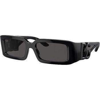 Dolce & Gabbana DG6197 Sunglasses col. 501/87 Unisex Squadrata Nero Black/Grey Size: 53 MM