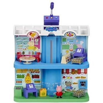 Peppa Pig - Playset Centro Comercial con figura