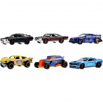 Hot Wheels Legends Tour Pack de 6 Vehículos Die-Cast de Colección