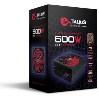 TALIUS Fuente alimentacion 600w 80+ Bronze - Fuente de alimentación