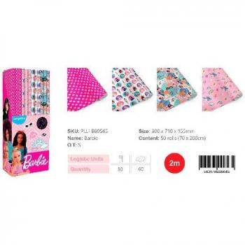Barbie - Papel regalo 70x200