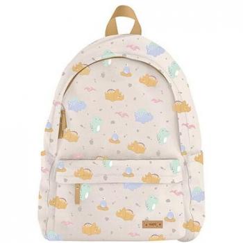 Saro Mochila Infantil Happy Dinos Mostaza 29x21x9cm