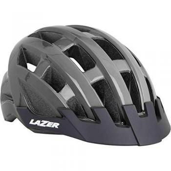 Casco de Ciclismo Unisex Lazer Compact en Color Titanio, Talla Única