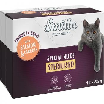 Smilla Sterilised Bocaditos con Verduras 24 x 85 g - Pack Económico