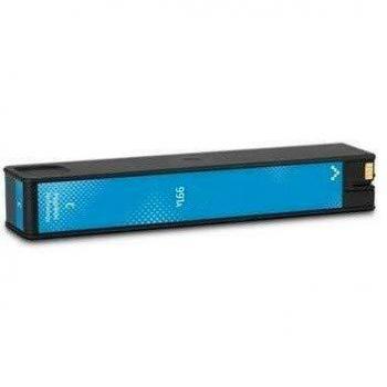 Cartucho de Tinta Ciano Pigmento Compatible para HP PageWide Pro 750dw 772dn 777z - M0J90AE - 16K