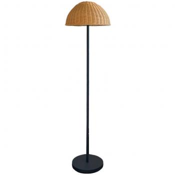 Lámpara de pie inalámbrica FAROE TALL H160cm Beige de Polyratán