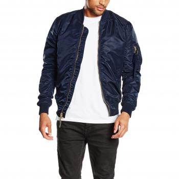 Alpha Industries MA-1 VF LW Blue/Gold Men's Bomber Jacket