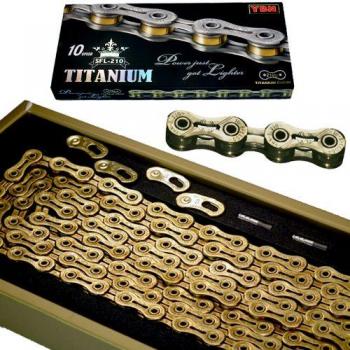 Yaban Chain - Cadena Estrecha 10V Yaban SFL210 Titanio 210gr