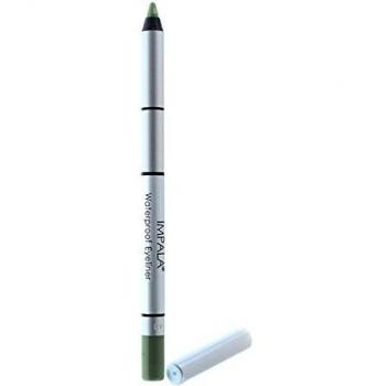 Impala - Lápiz de Ojos Waterproof Cremoso | Contorno Definido o Efecto Ahumado | Textura Densa y Cremosa Fácil de Aplicar | Color Brillante, Duradero y Resistente al Agua | Color 302 verde Esmeralda