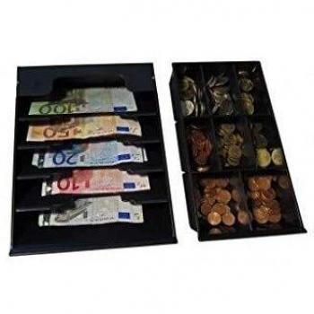 APG Cash Drawer VPK-15B-26-BX bandeja para cajón portamonedas Negro - Bandejas para cajones portamonedas