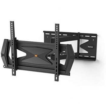 Soporte de pared para TV FULLMOTION Profesional 32-65 pulgadas, Inclinable y Giratorio, VESA 400x400, Carga hasta 40 kg, Color Negro