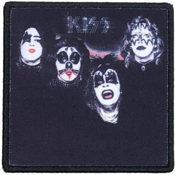 Parche Estándar Kiss para Planchar One Size Negro/Blanco