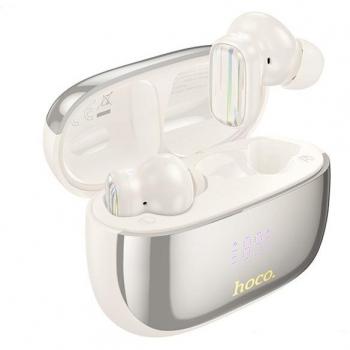 Auriculares Intrauditivos Hoco EQ20 Rhyme Bluetooth 5.4 con Cancelación de Ruido ANC y Autonomía de 6 horas, Blancos