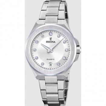 Reloj Festina F20700/1 Mademoiselle de acero plateado para mujer