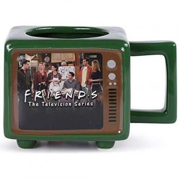 Taza Termo-Reactiva 3D de 500 ml - Diseño Retro TV Friends