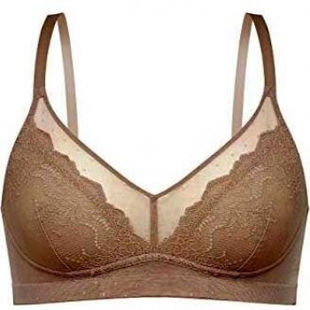 Spanx Spotlight On Lace - Sujetador de encaje para mujer beige champán. S