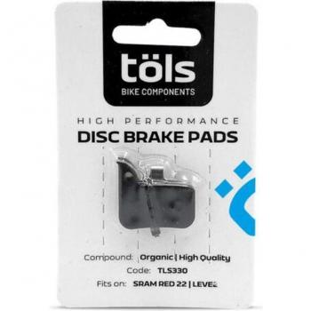 Pastillas de Freno Töls BRP-02 para Ciclismo - Calidad Orgánica SRAM Red 22 - Nivel Superior