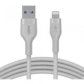 Cable de Carga Rápida Belkin BOOST↑CHARGE USB-C a Lightning, 1 metro, Blanco