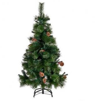 Krist+ Árbol de Navidad Metal Marrón Verde Plástico (Ø 70 x 160 cm)