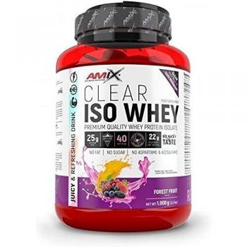 Amix Clear Iso Whey Proteína en polvo sabor Frutas del Bosque 1kg
