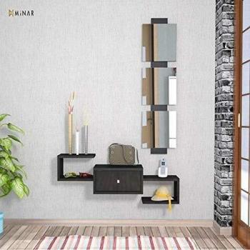 Home Factory Set Mueble De Entrada 2 Uds. Dorado