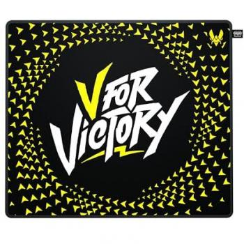 Alfombrilla de ratón gaming Cherry XTRFY GP5 Vitality Black Grande, Antideslizante, Lavable, Bordes Cousidos