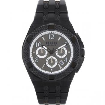 Versus Versace Elegant Men's Watch Esteve, Black, Size: ONE SIZE