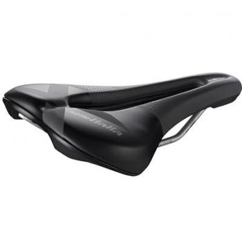 Sillín Selle Italia X-Bow Superflow Ti316 L3 características: diseño ergonómico, tecnología Superflow para mayor comodidad, rieles de titanio 316, acolchado suave, superficie en material sintético resistente al desgaste,