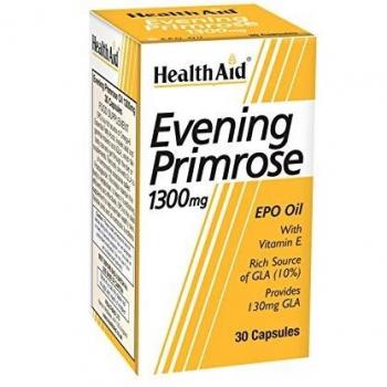 HealthAid Evening Primrose Oil 1300mg - 30 Capsules