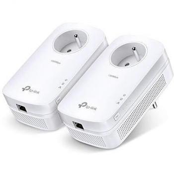 Tplink tlpa8015pkit adaptador de comunicacion por linea electrica color blanco