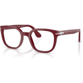 Persol PO3263V 1172 Unisex Square Red Eyeglasses