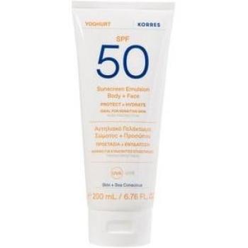 Korres Yoghurt Sun Lotion with Moisturising Effect SPF 50 200 ml
