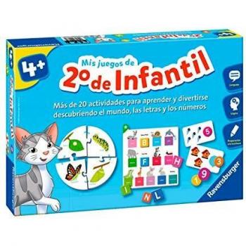 Ravensburger-24133 0 Mis Juegos de 2° Infantil, multicolor