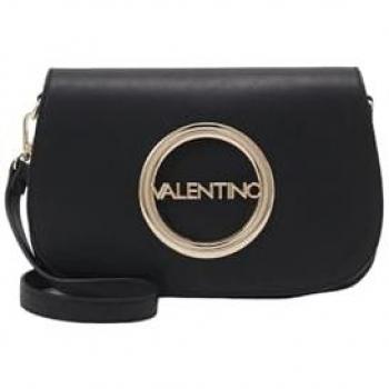 Bolso de Hombro Valentino Moses A610 para Dama - Talla Única, Color Negro con Logo Dorado