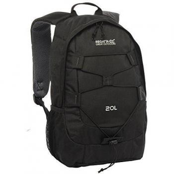 Regatta Survivor II - Macuto de senderismo, color Negro, talla 20 litri