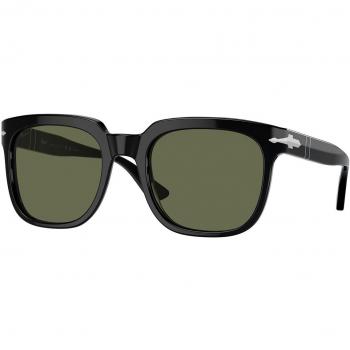 Persol PO3323S Polarized Men's Sunglasses Black Size 53