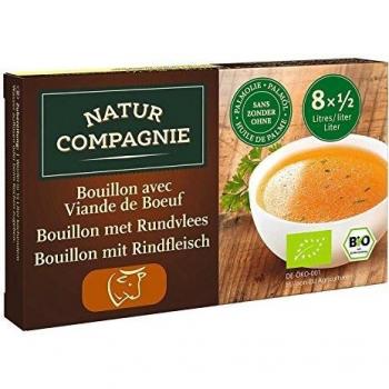 Caldo de Ternera cubitos Natur Compagnie, 8x11 gr
