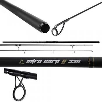 Mikado Intro Carp II - Caña de Pescar para Carpfishing (3 Piezas, 3,9 m)