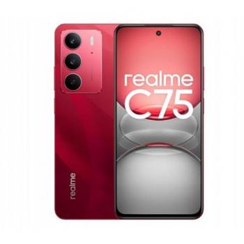 Smartphone Realme C75 8GB/256GB Rojo Rubí IP69 45W 90Hz Dual SIM 6.72 Batería 5828mAh