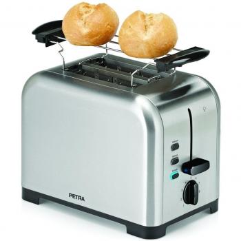 Tristar 58.141002.01.001 - Tostadora con2 ranuras y 9 ajustes de tostado regulable, 850 W, color gris