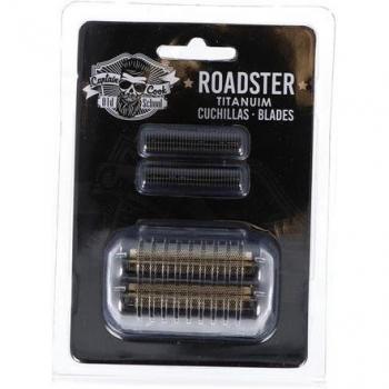 Eurostil Roadster Pack Cuchilla Afeitadora Negro Recambio + Cabezal 1ud