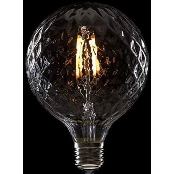 Greenice | Bombilla de LEDs Filamento Vintage G95 E27 4W 400Lm Delilah | Blanco Cálido