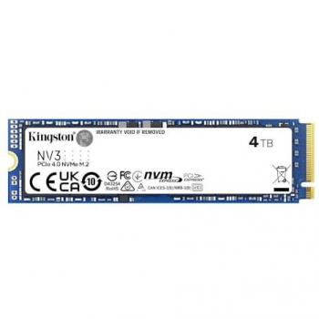 Kingston NV3 4TB M.2 2280 NVMe SSD (SNV3S/4000G)