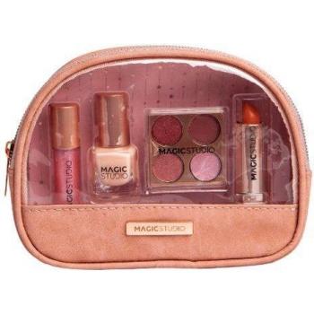 Magic Studio Rose Quartz Makeup Bag Set - Kit de Maquillaje con Neceser