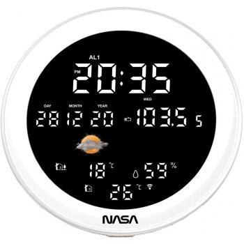 Estación Meteorológica y Altavoz NASA WSP1700 - Madera